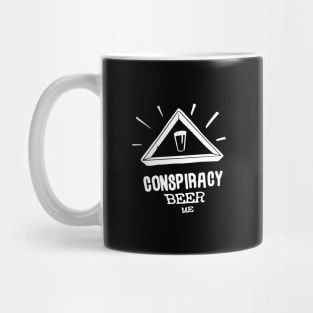 Conspiracy Beer Me Logo Mug